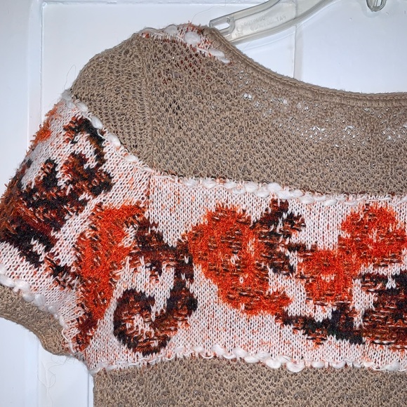 Anthropologie Banded Bouquets Tunic Sweater - Picture 15 of 16